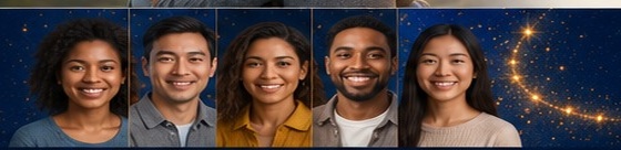 A diverse group of potential donors